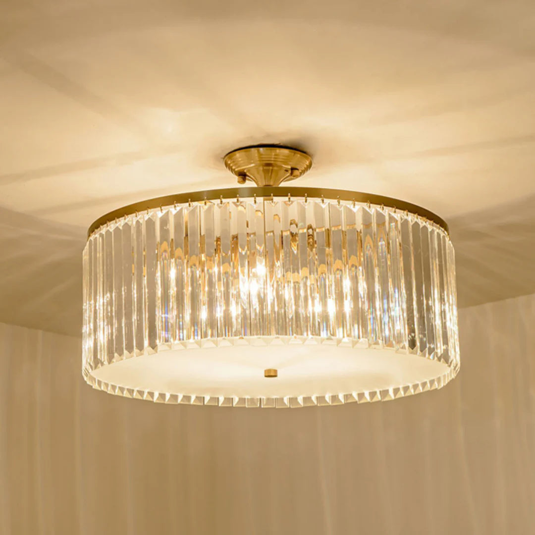 Morup Modern Crystal Ceiling Light