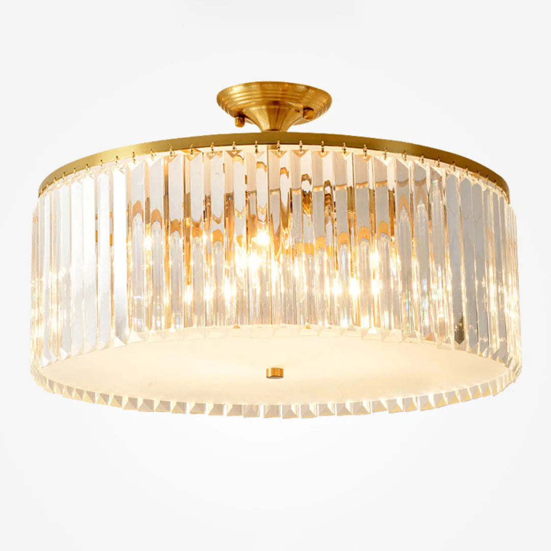 Morup Modern Crystal Ceiling Light