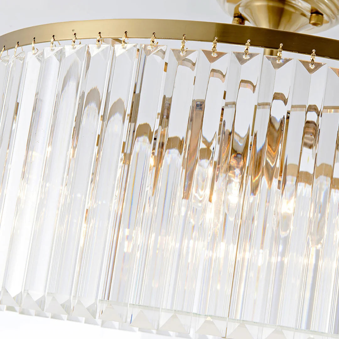 Morup Modern Crystal Ceiling Light