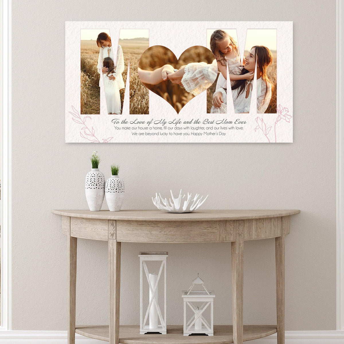 Mom Photo Canvas