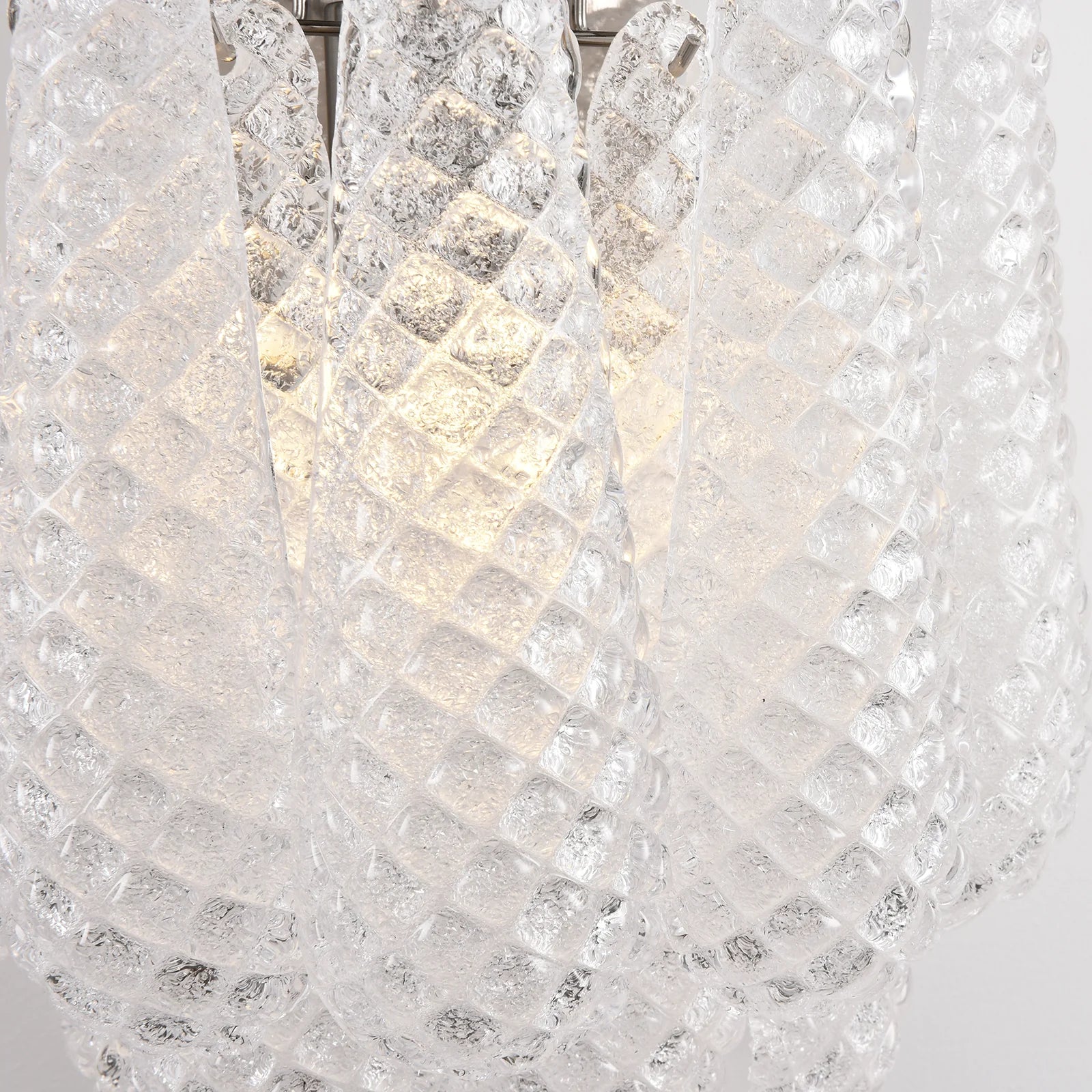 Murano Petals White Wall Light