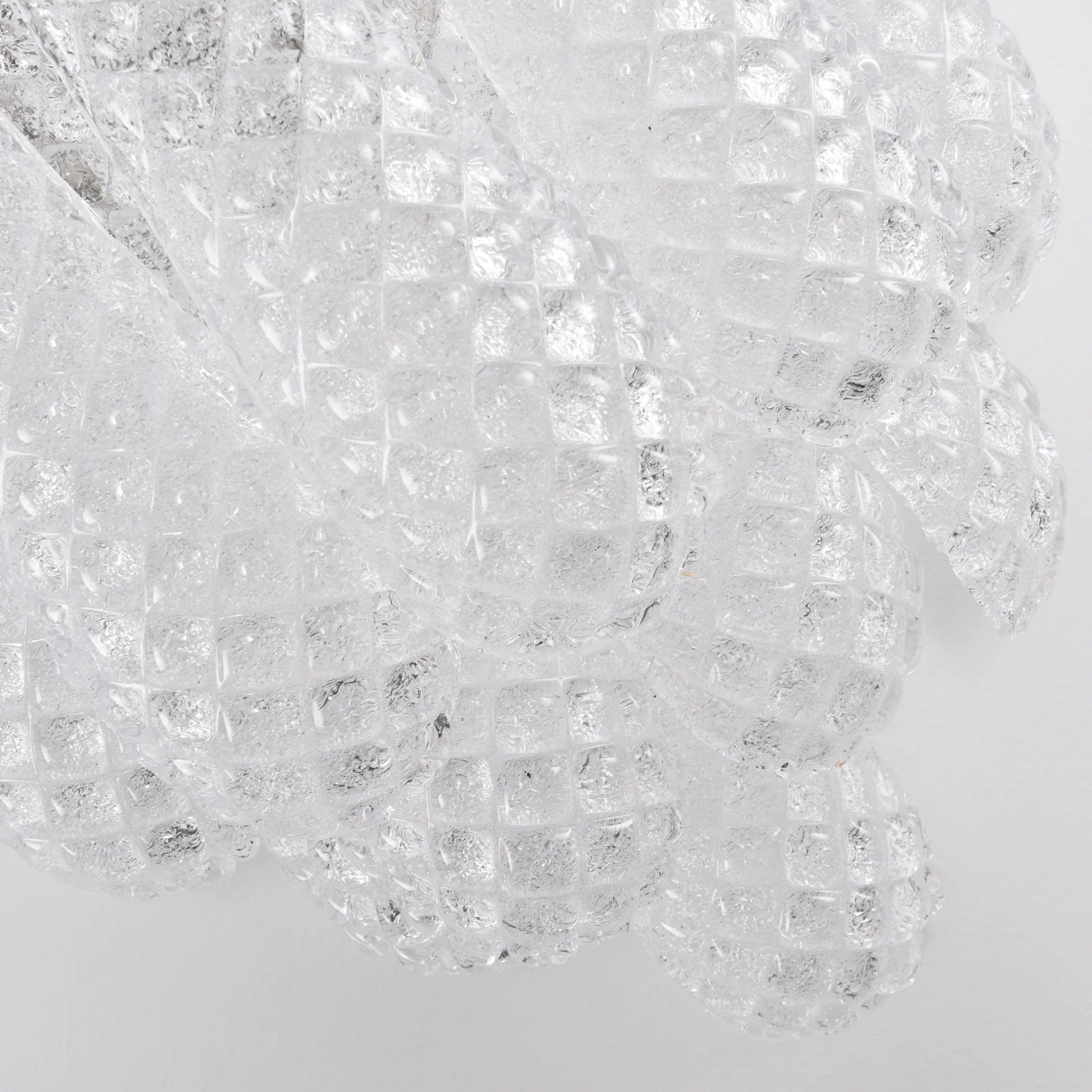 Murano Petals White Wall Light