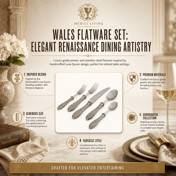 Wales 5pcs. Flatware Set