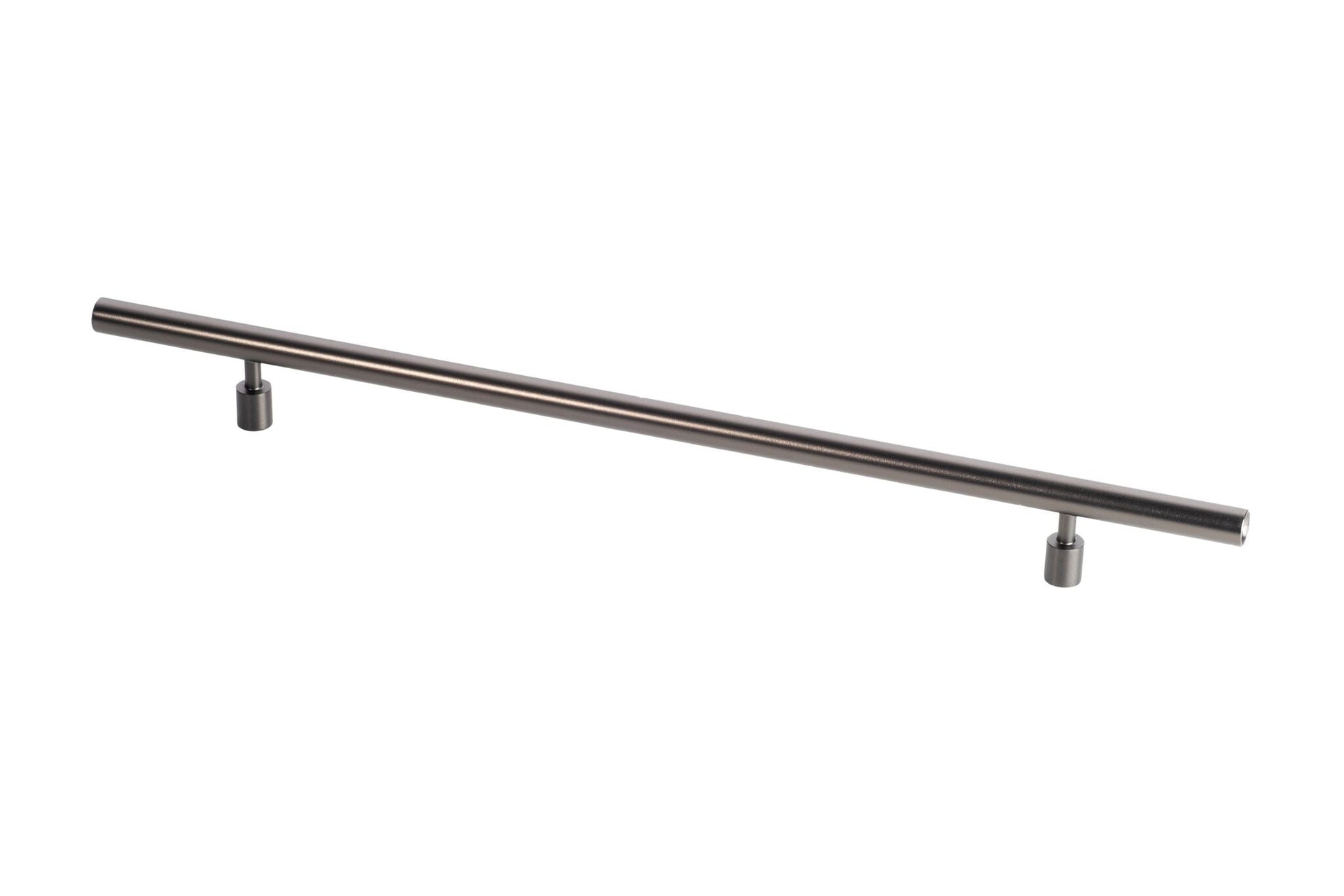 Lew’s Round Bar Series Black Stainless Steel Cabinet Knobs and Pulls