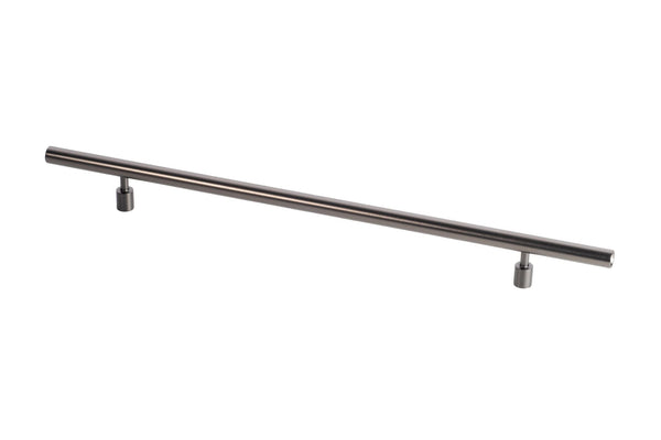 Lew’s Round Bar Series Black Stainless Steel Cabinet Knobs and Pulls