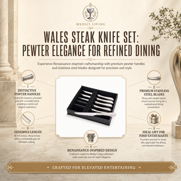 Wales Steak Knife Set - Set of 6
