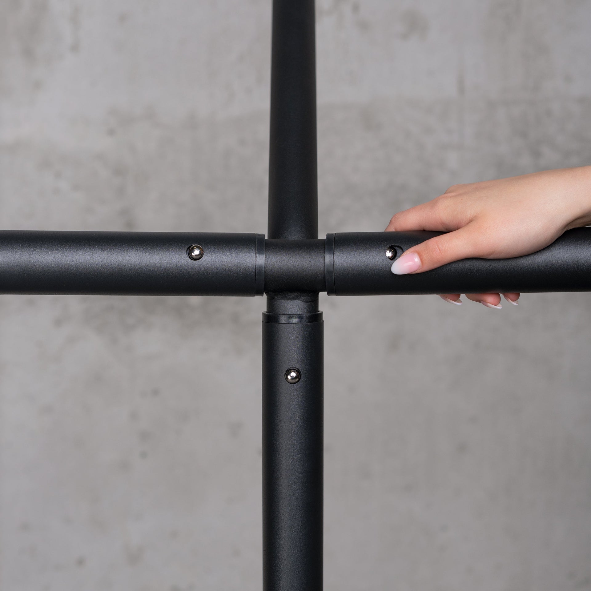 Fiji Anthracite – Galvanized Steel Stand for Basic and Comfort Size Hammock Chairs