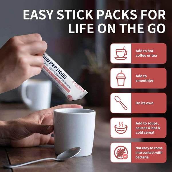 Collagen Hair, Skin & Nails Peptides, 30 Packets