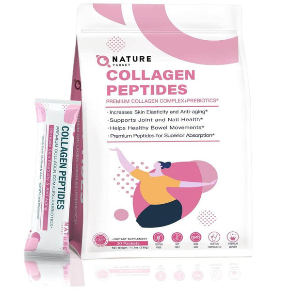 Collagen Hair, Skin & Nails Peptides, 30 Packets