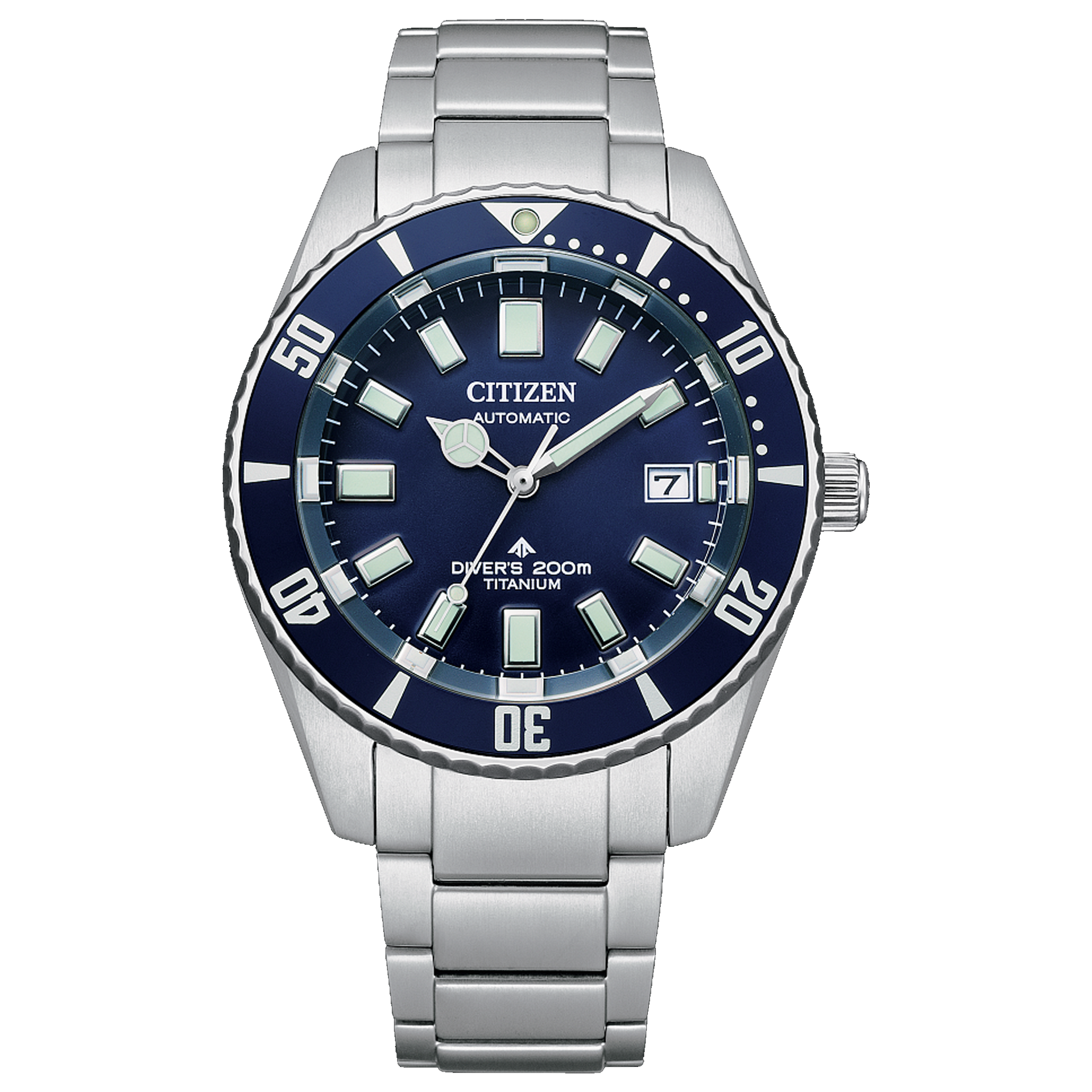 CITIZEN Automatic Promaster Dive Super Titanium Blue | NB6021-68L Bezel House