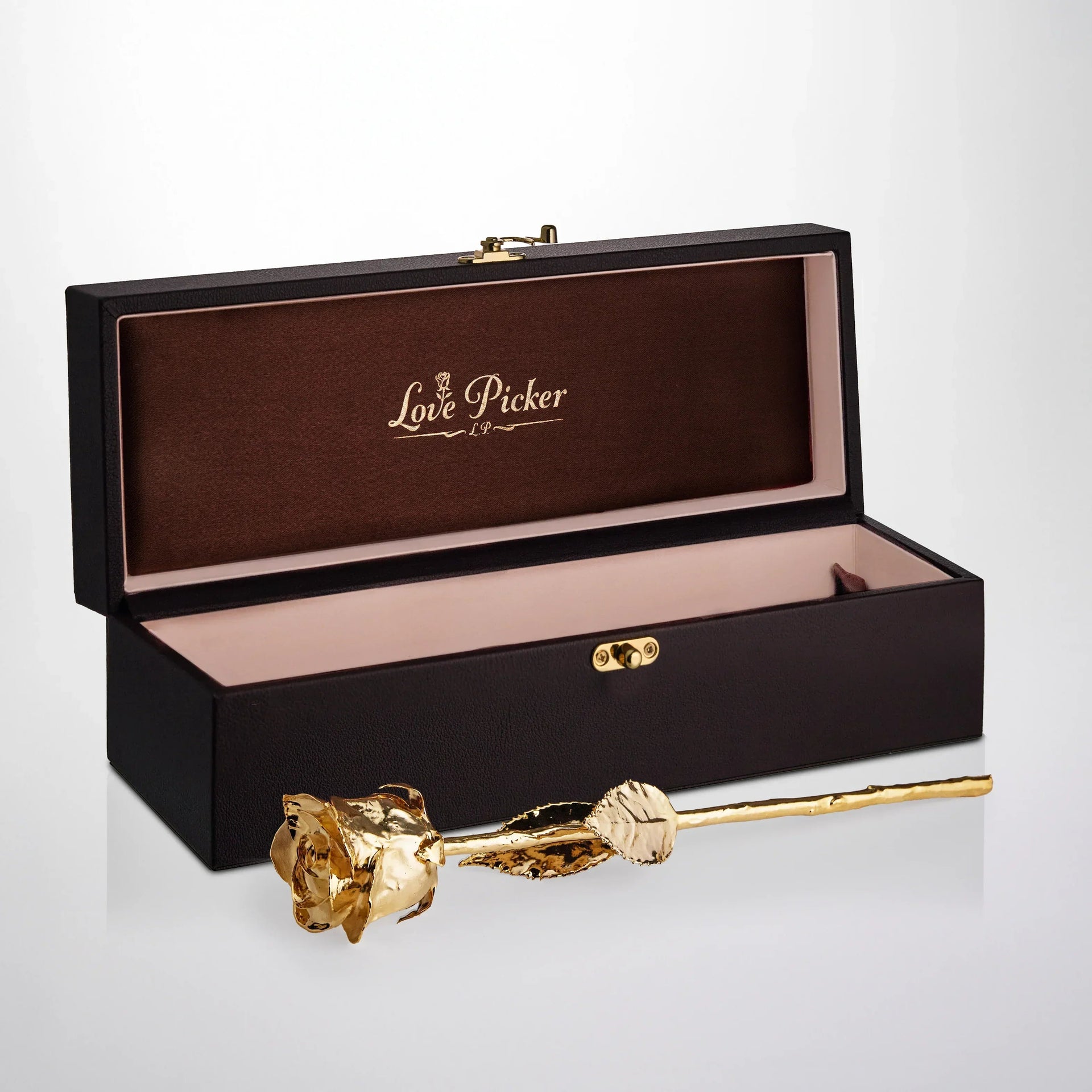 24K Gold Dipped Natural Rose 11.5