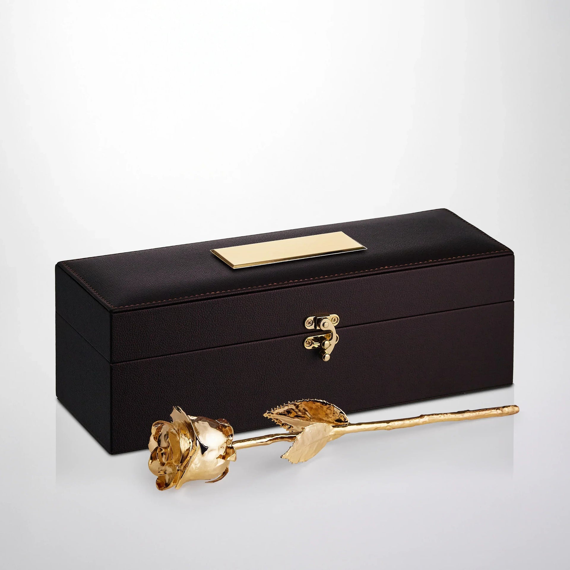 24K Gold Dipped Natural Rose 11.5