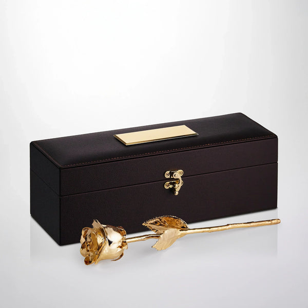 24K Gold Dipped Natural Rose 11.5