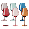 Tonal Stemmed Wine Glassware, Set of 6