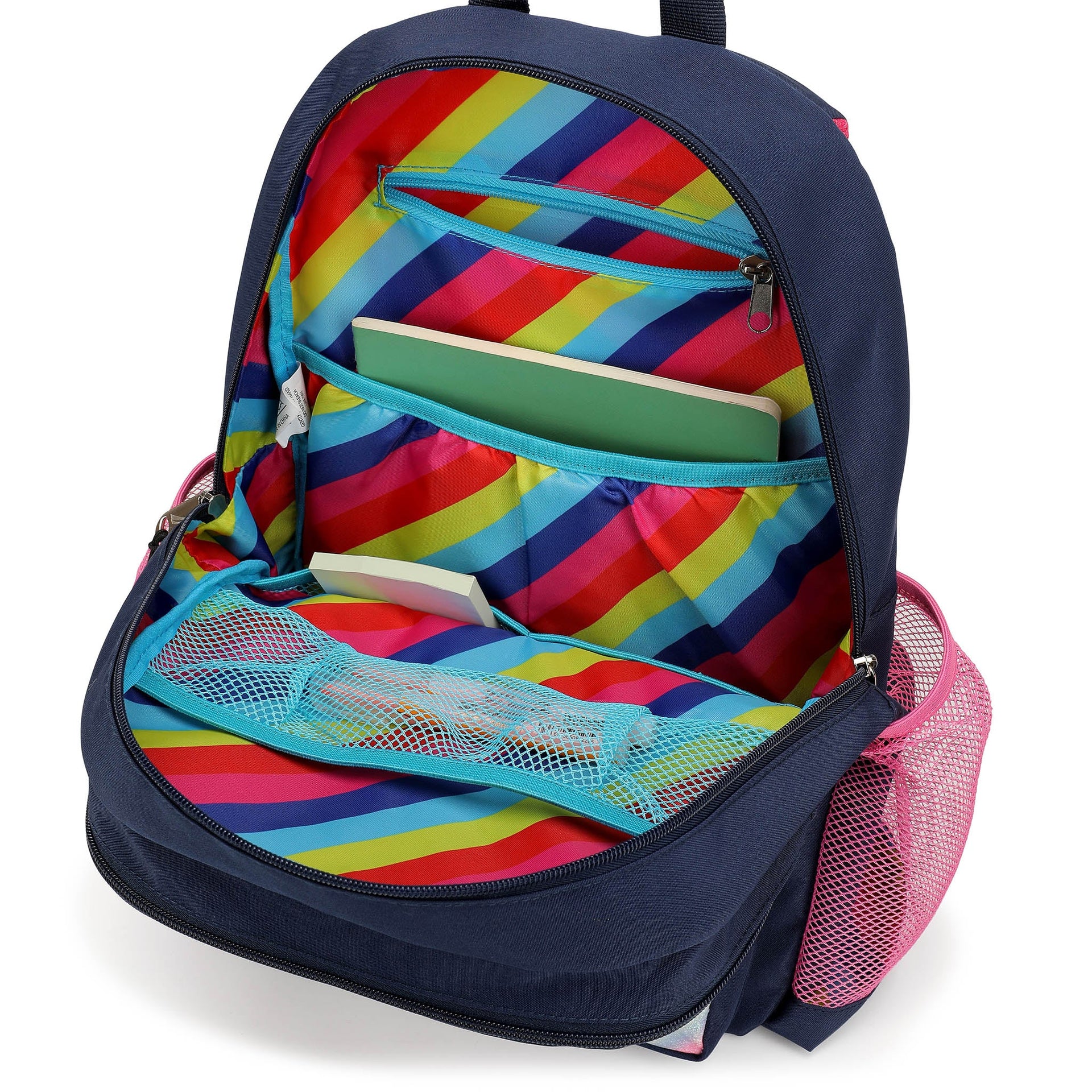 Kids Backpack for School | Retro Rainbow | 16