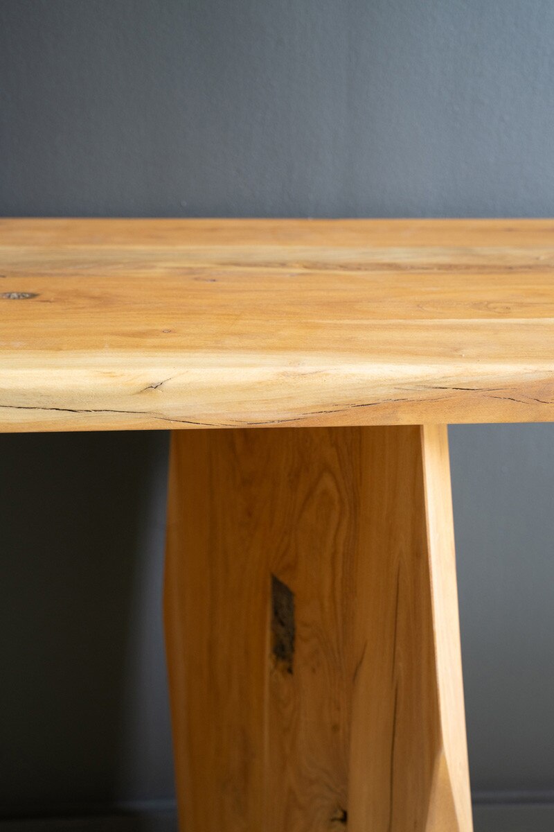 RECYCLED WOOD CONSOLE TABLE