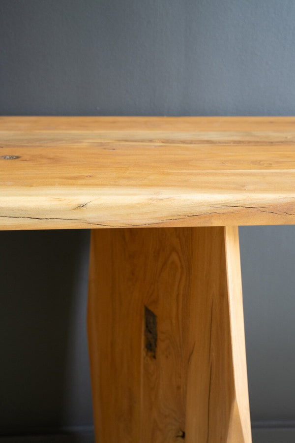 RECYCLED WOOD CONSOLE TABLE
