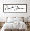 Sweet Dreams Sign II - 12x36 inch Medium Premium Gallery Wrapped / Style 1