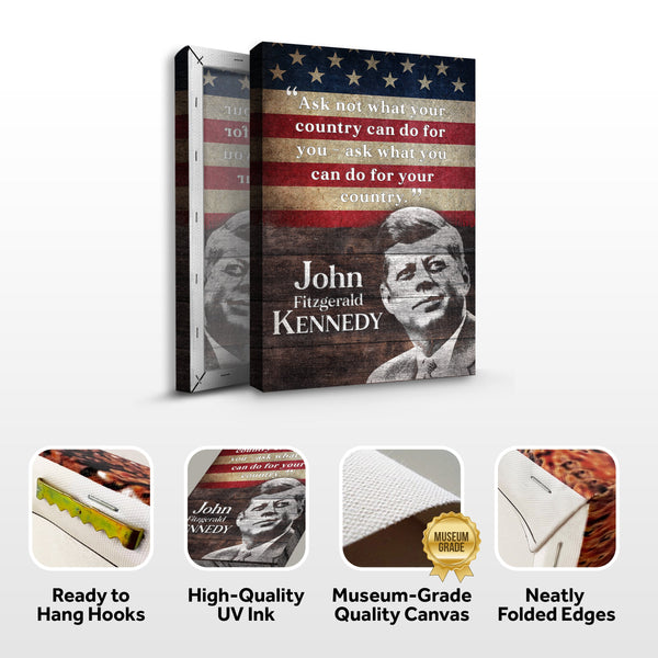 John F. Kennedy Inaugural Address Sign