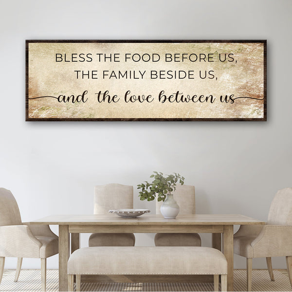 Bless The Love Between Us Sign