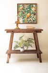 Reclaimed Teak Wood Console Table