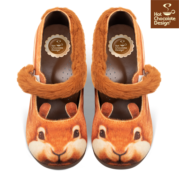 Chocolaticas® Mid Heels Nutty Cheeks Women's Mary Jane Pump