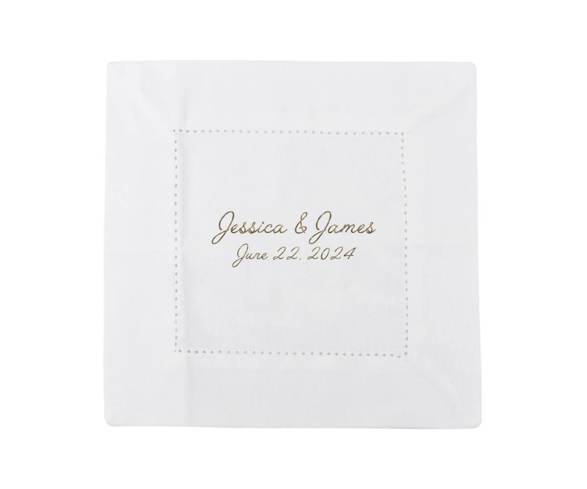 Monogram Napkins For Wedding