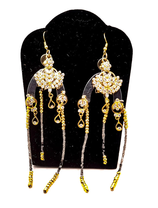 Natural Black and Gray Diamond Earrings - Gifts for You 'n Me