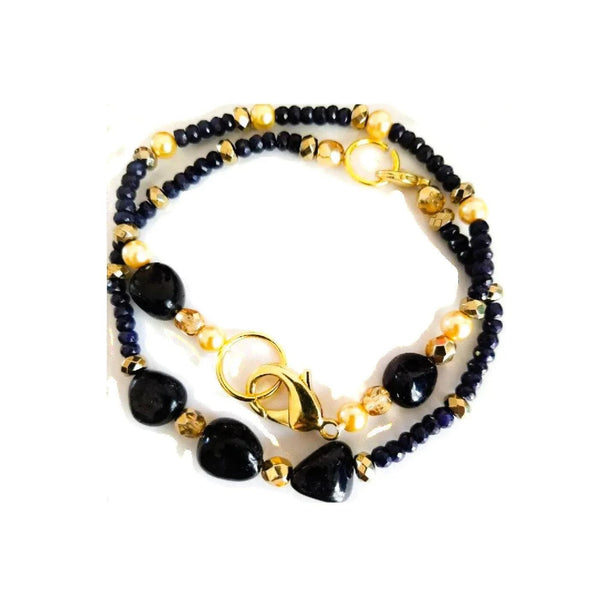 Natural Blue Sapphire Bracelet - Gifts for You 'n Me