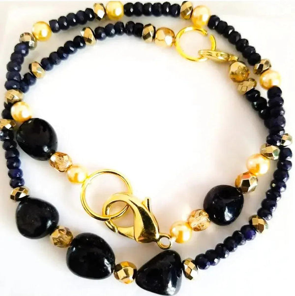 Natural Blue Sapphire Bracelet - Gifts for You 'n Me