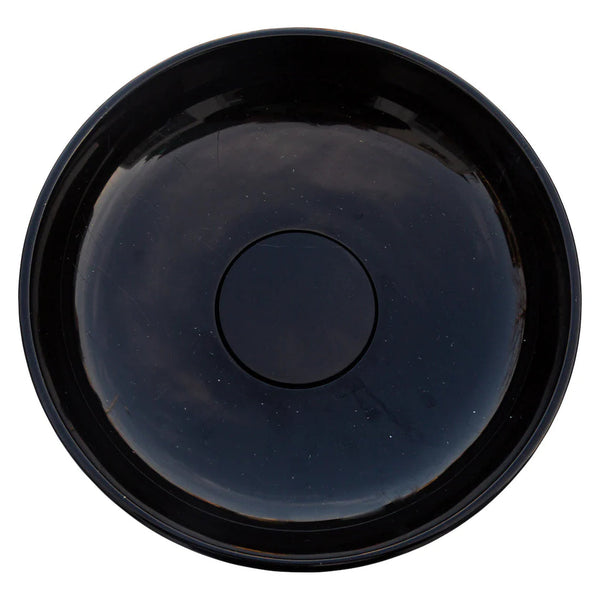 Toros Black Marble Above Vanity Designer Bathroom Sink Middle Drain Cap (D)16