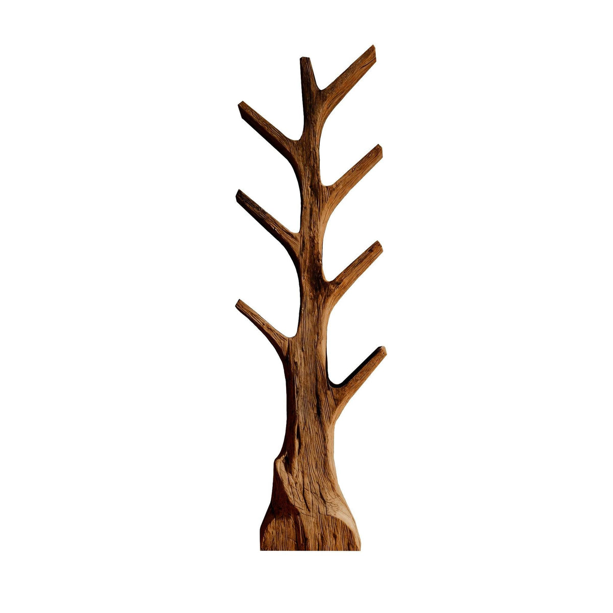 Natural Aesthetic Solid Wood Wine Rack