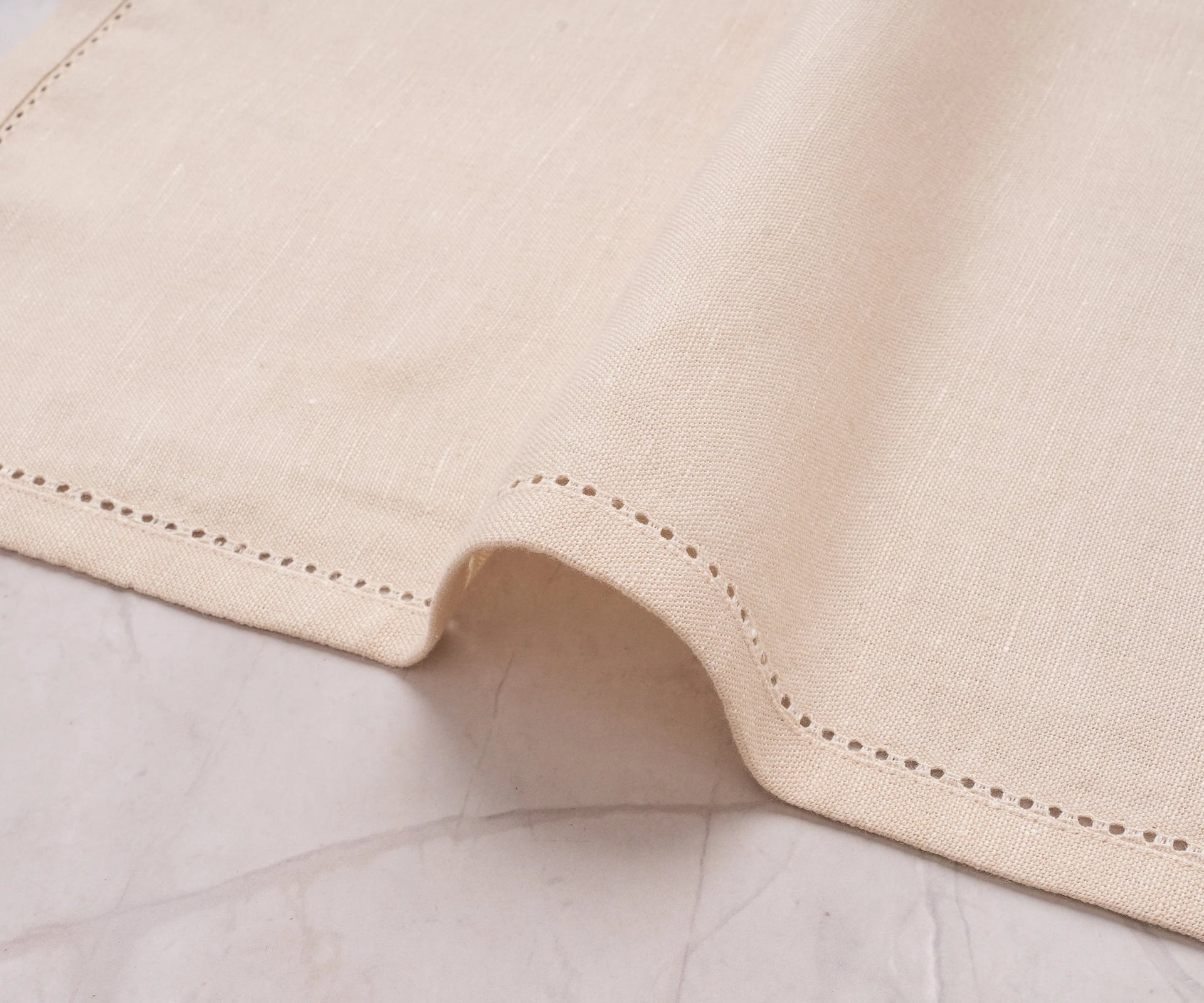 Cotton Linen Hemstitched Napkins