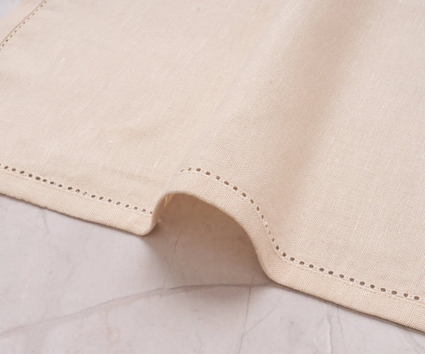 Cotton Linen Hemstitched Napkins