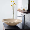 Natural Stone Champagne Limestone Vessel Sink (L)22