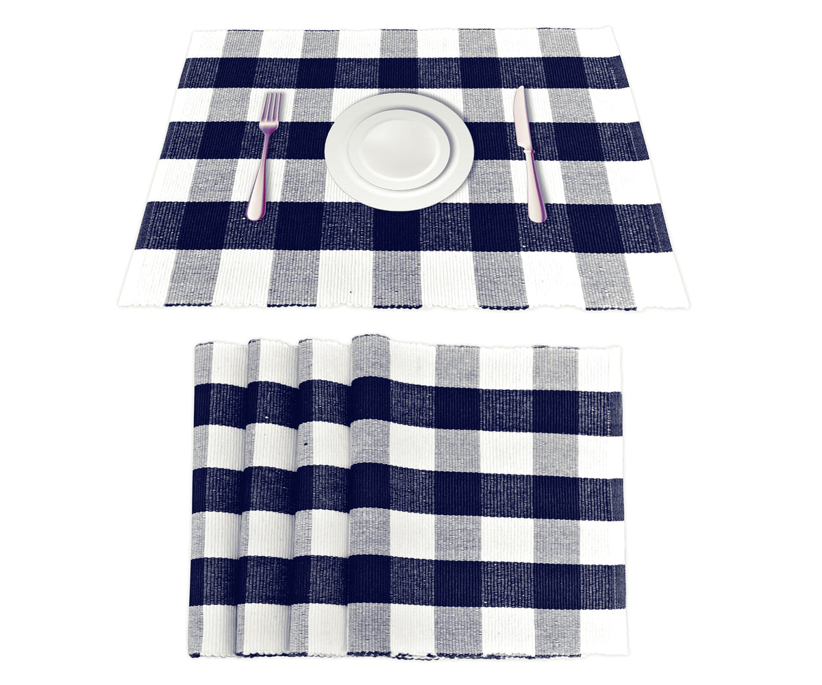 Rectangle Placemats - Checkered Placemats