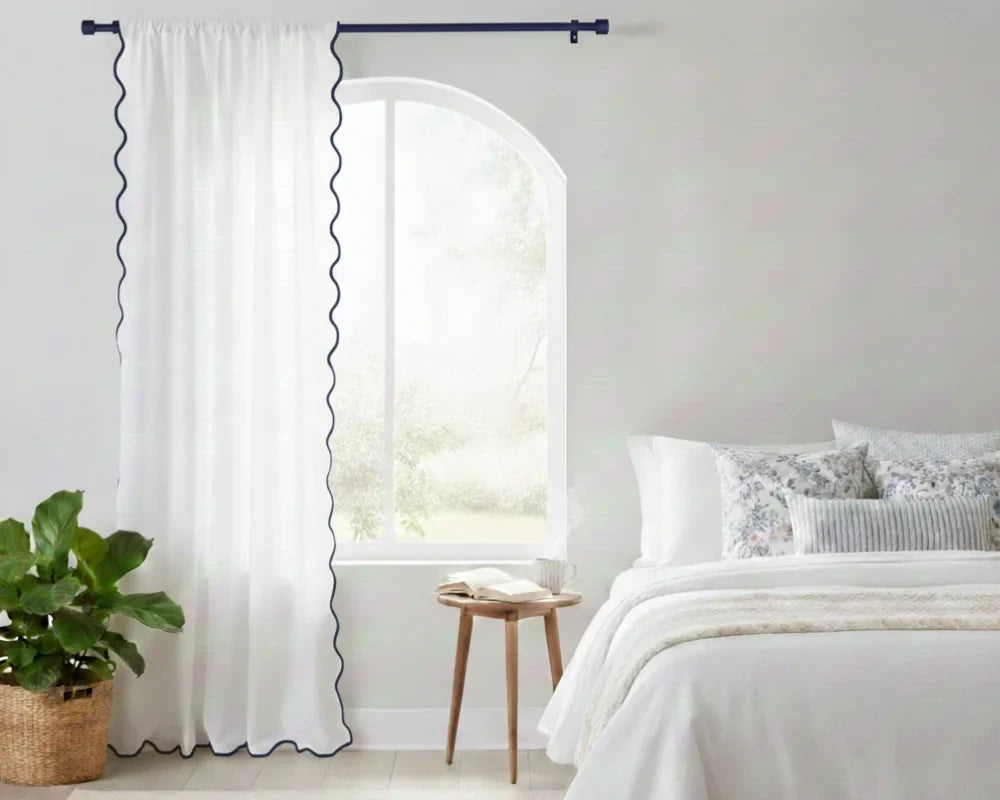 Scalloped Curtains