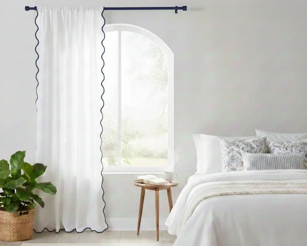 Scalloped Curtains
