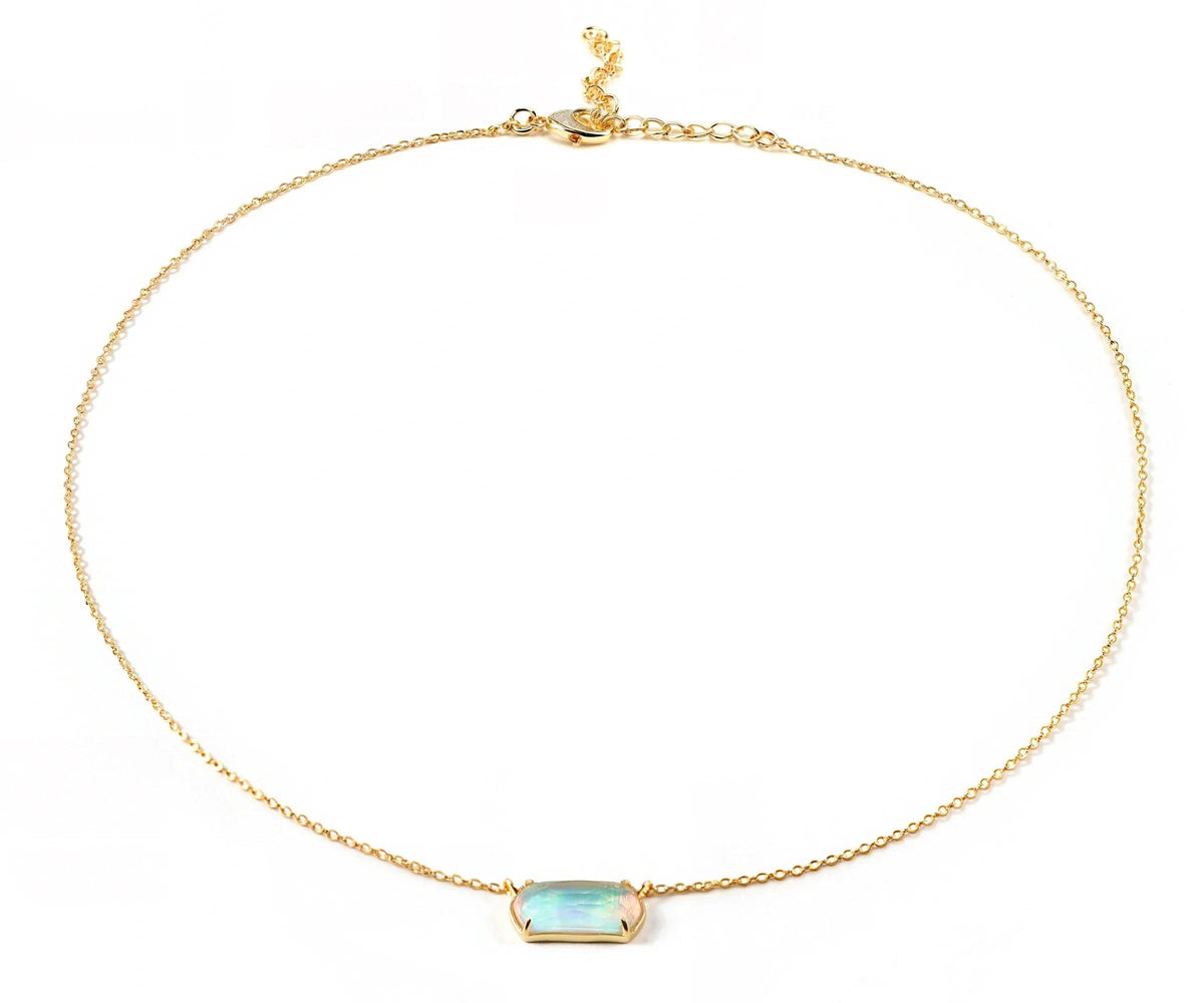 Aura Pendant Necklace - 18k Gold Plated