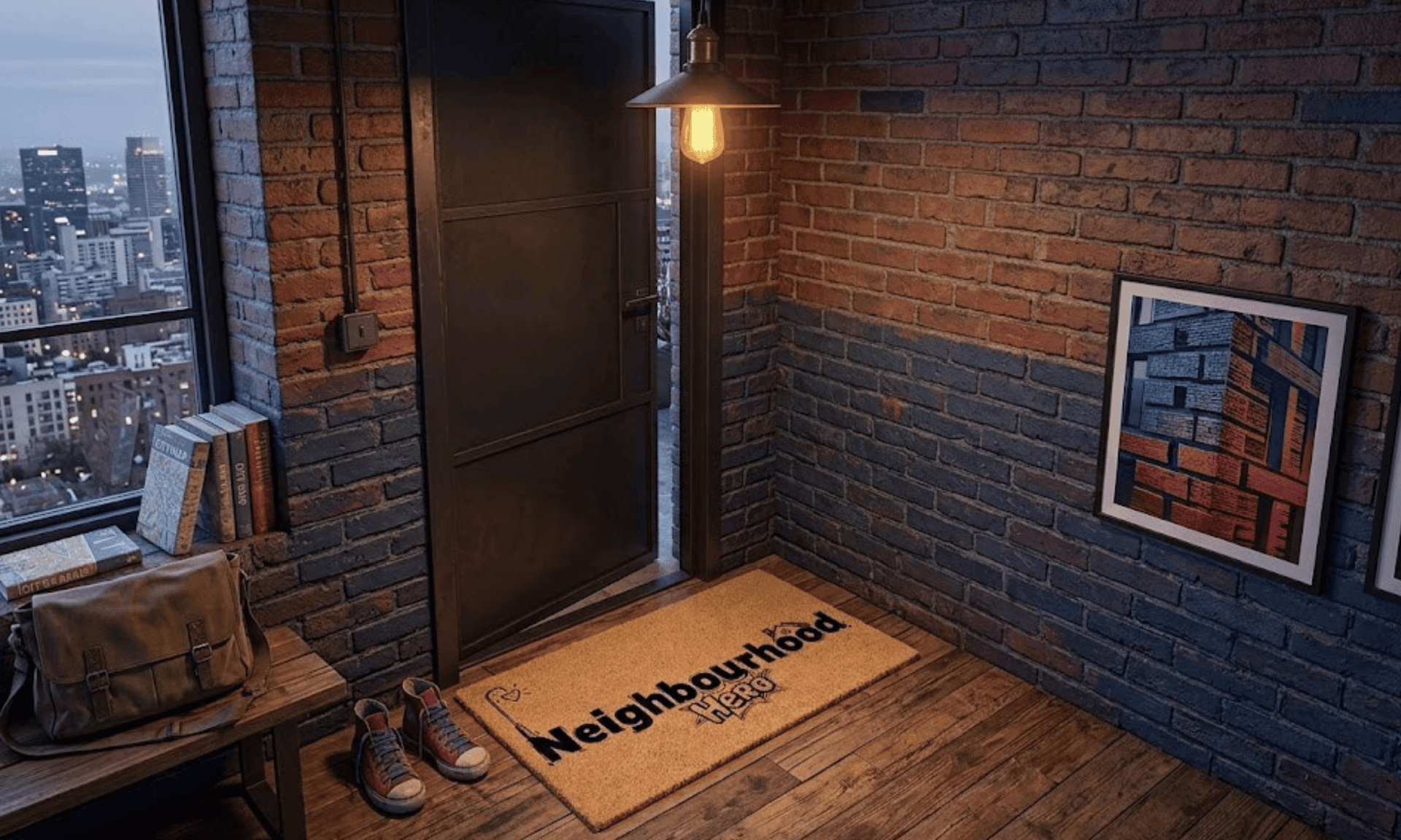 Neighbourhood Hero Coir Mat