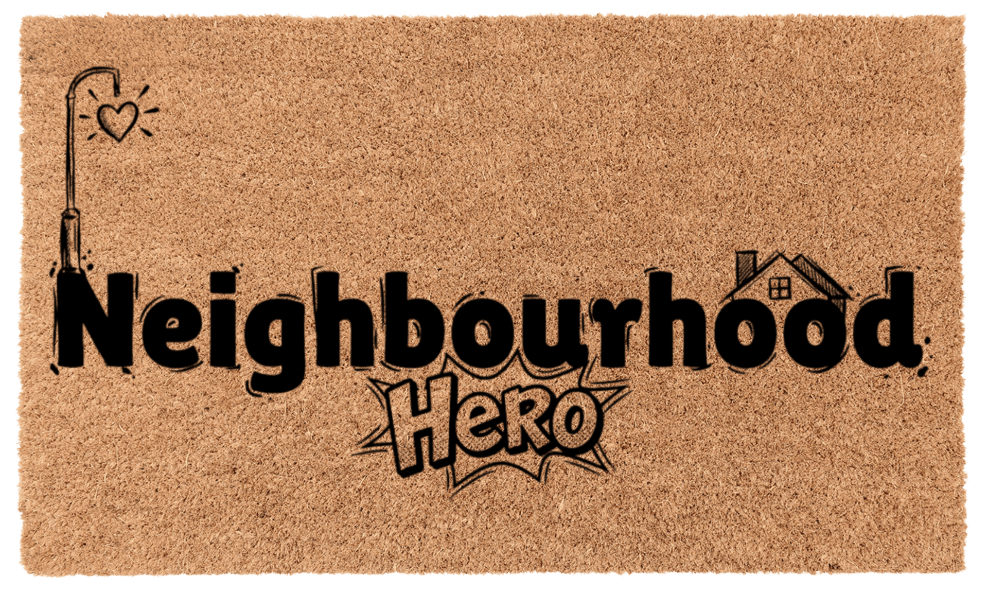 Neighbourhood Hero Coir Mat