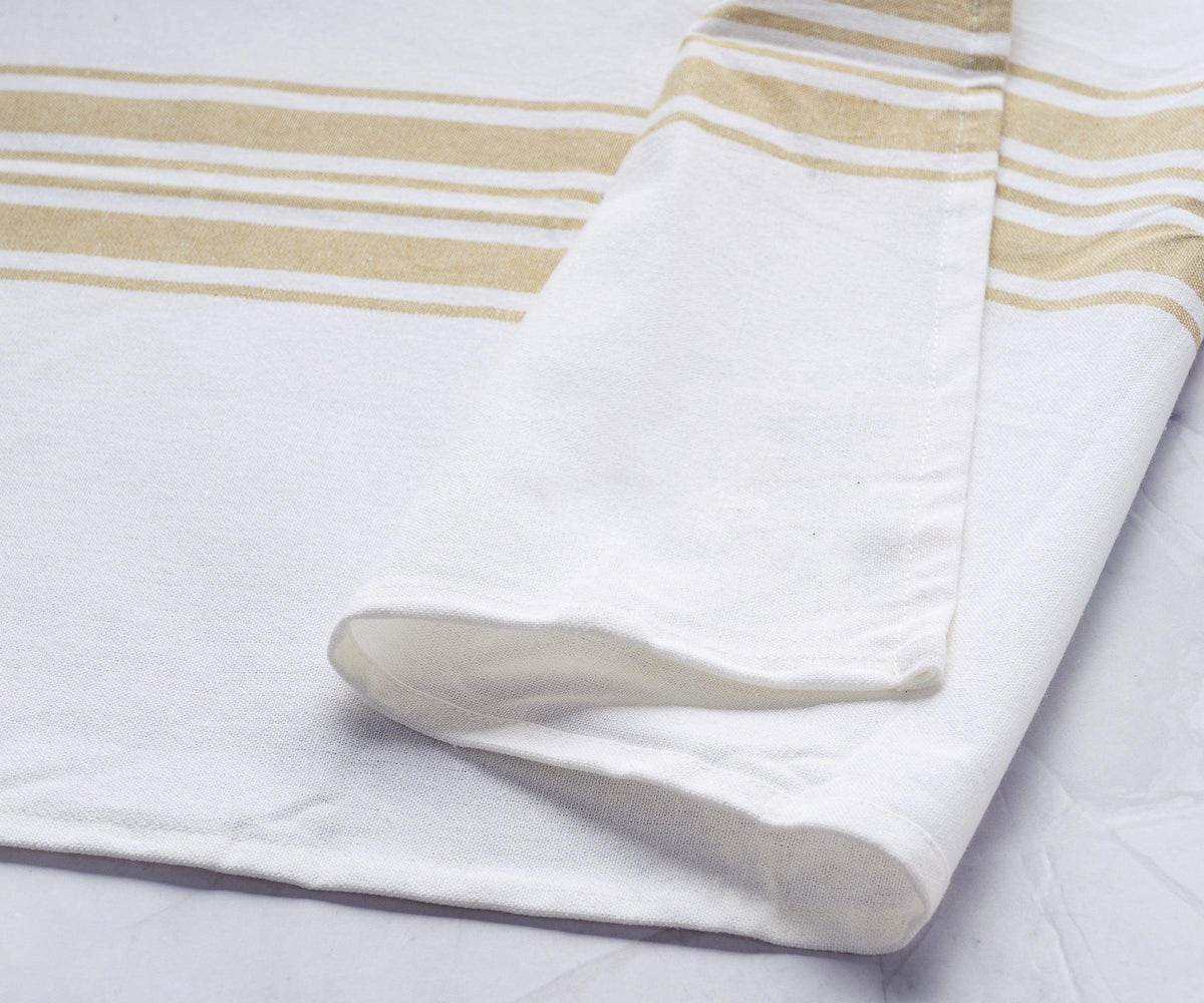 Beige Dish Towels Set of 4