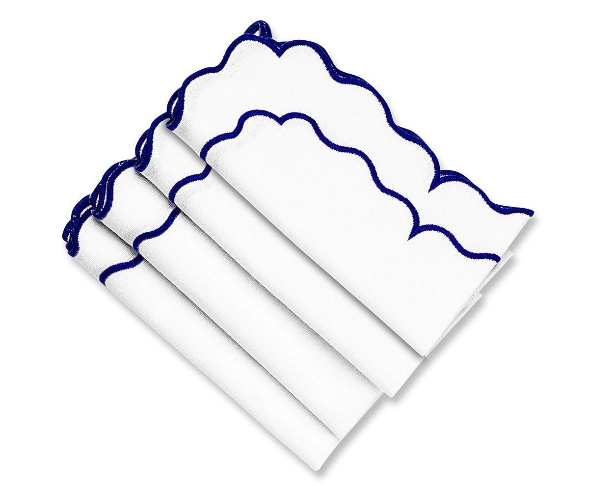White Embroidered Napkins