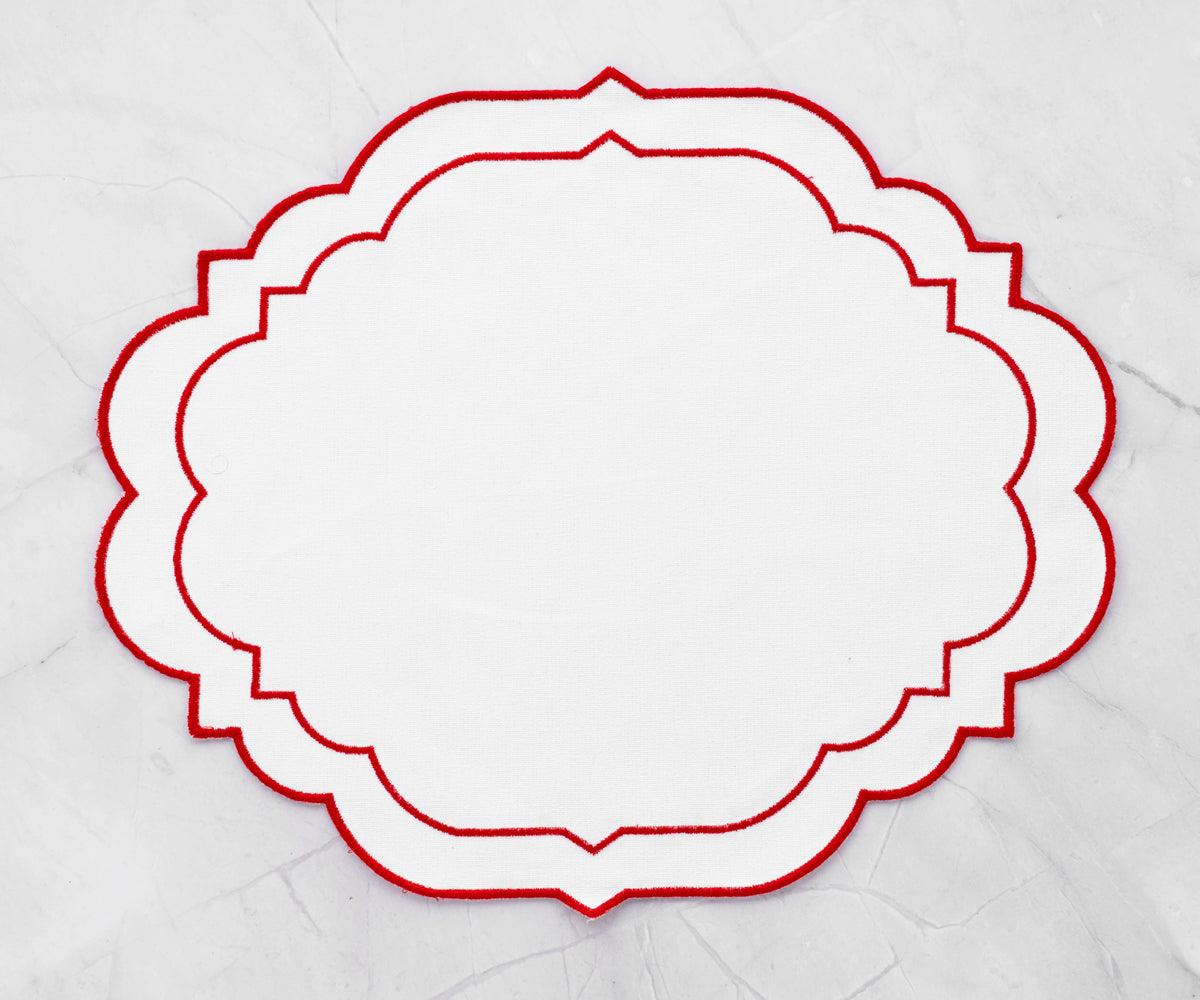 Oval Placemats Set of 4 - Cotton Placemats