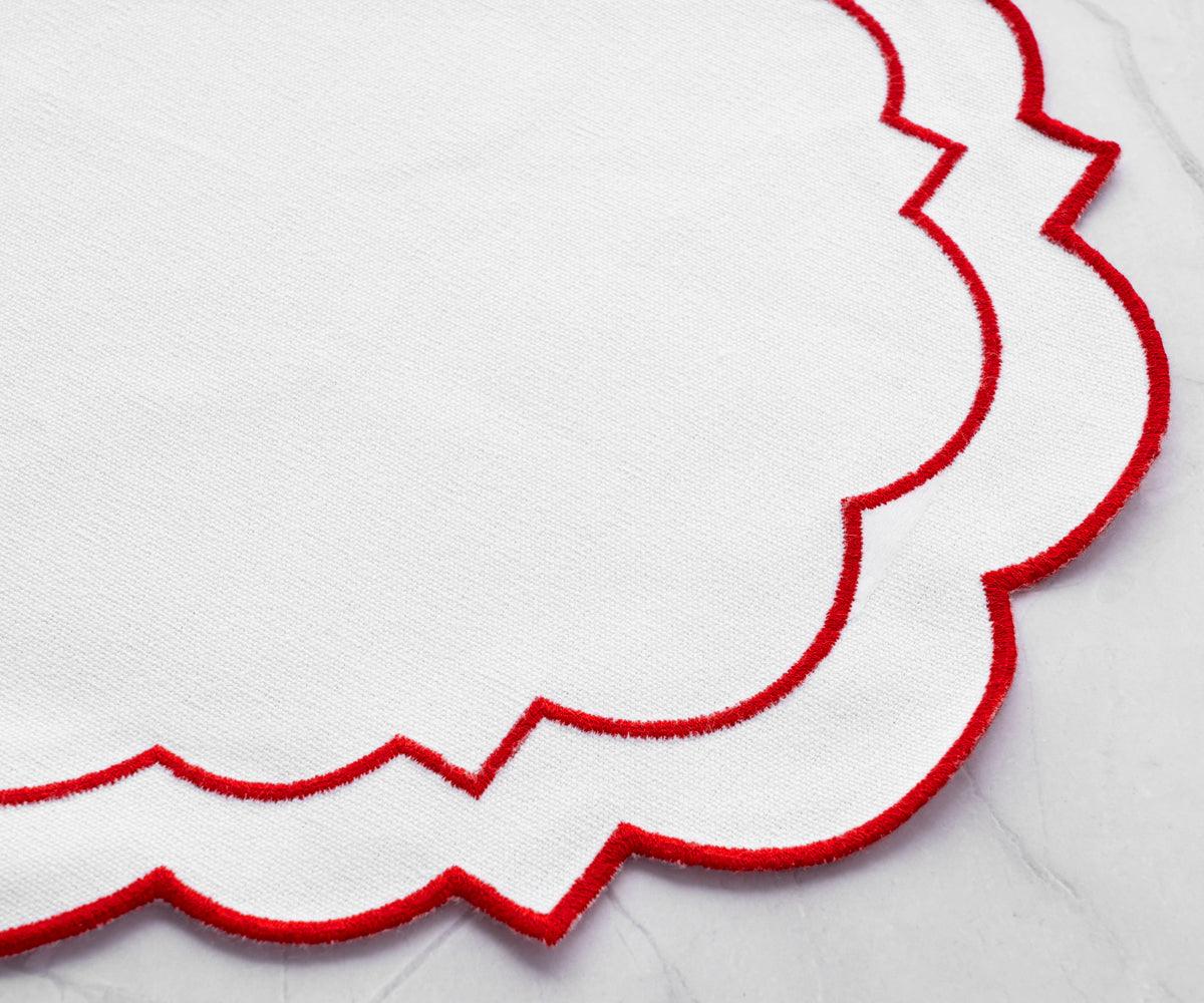 Oval Placemats Set of 4 - Cotton Placemats