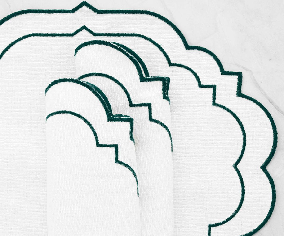 Oval Placemats Set of 4 - Cotton Placemats
