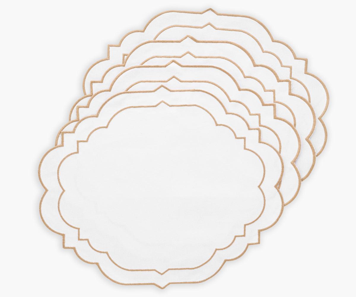 Oval Placemats Set of 4 - Cotton Placemats