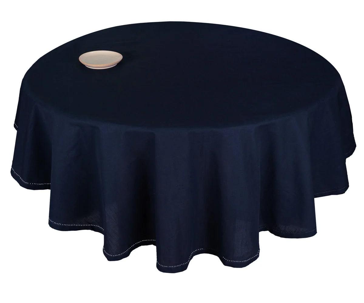 Cotton Round Tablecloth - Round Table Cover