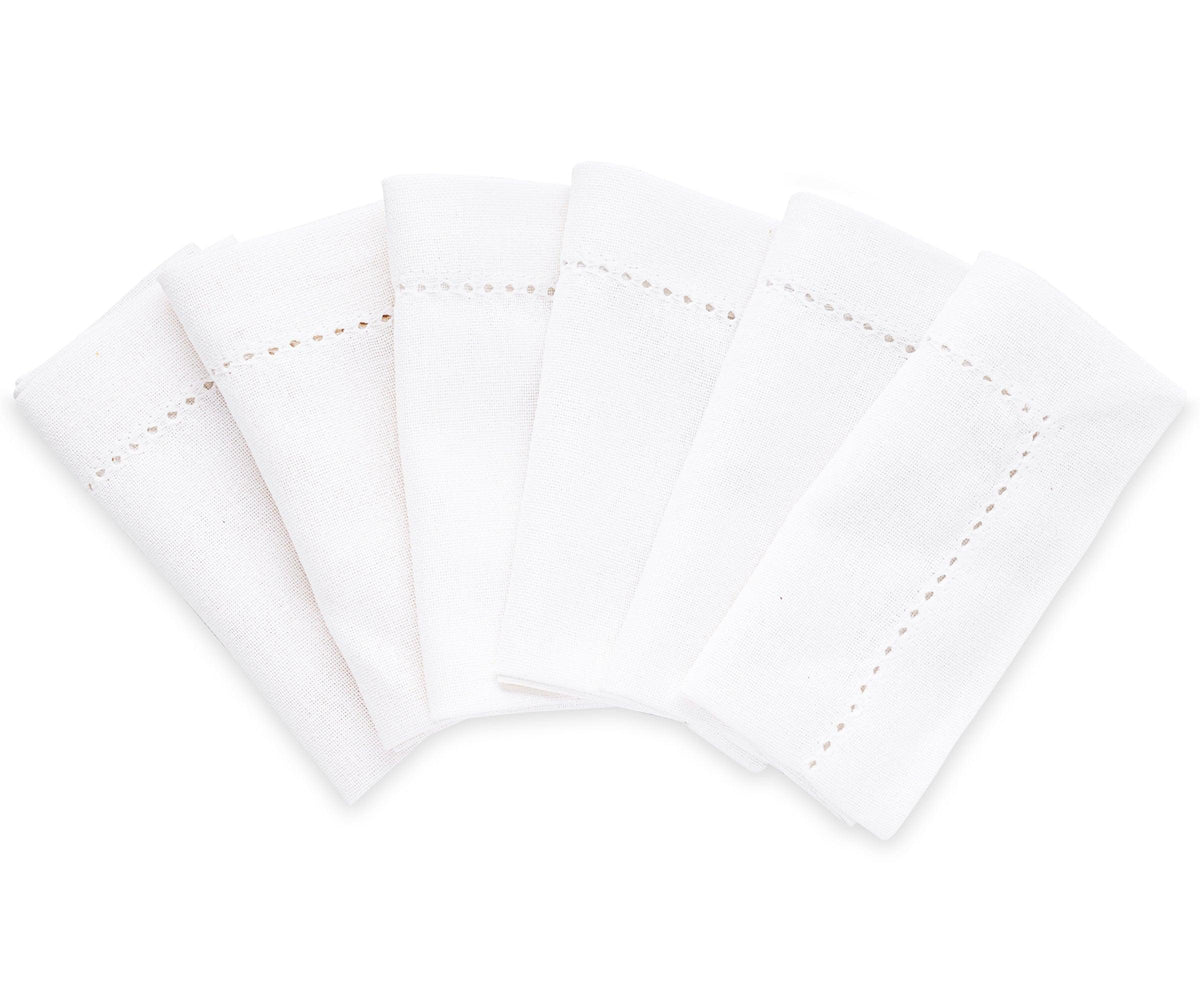 White Fabric Napkins - 22 inch