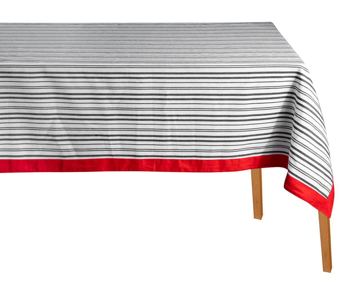 Cloth Tablecloths - Striped Tablecloth